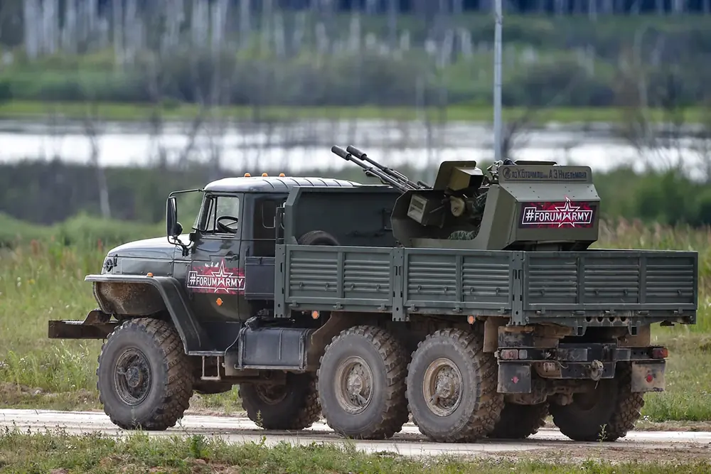 SPAAA ZU-23 on Ural-4320